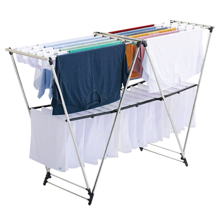 Rebrilliant FreeStanding Drying Rack Wayfair